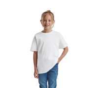 Детская Футболка Белая Средней Плотности Белый Размер 164 см