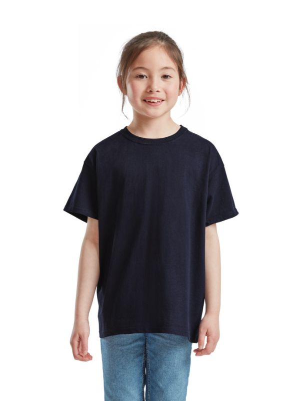 Детская Футболка Средней Плотности Fruit of the Loom Valueweight Глубокий Темно-Синий Размер 104 см