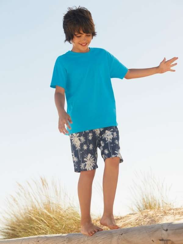 Детская Футболка Средней Плотности Fruit of the Loom Valueweight Ультрамарин Размер 104 см