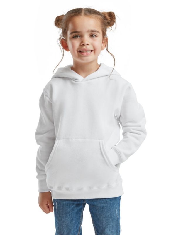 Детское Худи Fruit of the Loom Cl. hooded sweat Белый 116