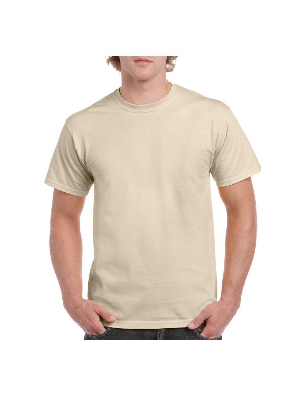 Чоловіча Футболка Щільна Gildan Heavy Cotton Пісок S