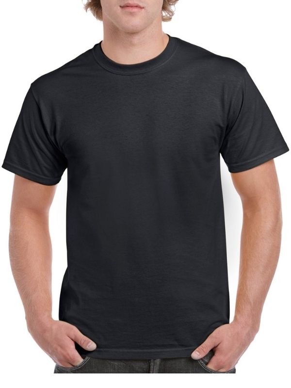 Чоловіча Футболка Щільна Gildan Heavy Cotton Чорний M