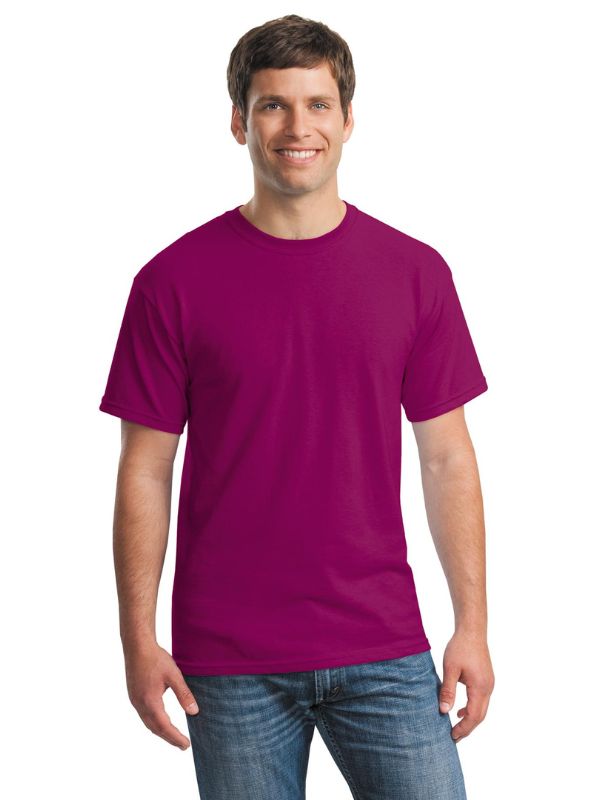 Мужская Футболка Мягкая Средней Плотности Gildan Softstyle Adult Ягода S