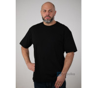 Мужская Футболка Ультра Коттон Плотная Черный Размер XL