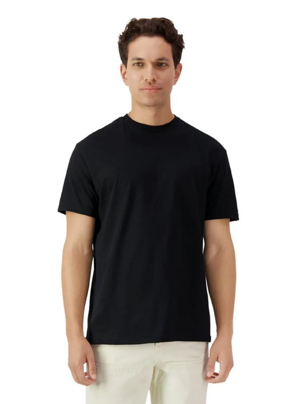 Мужская Футболка Gildan Light Cotton Черный S