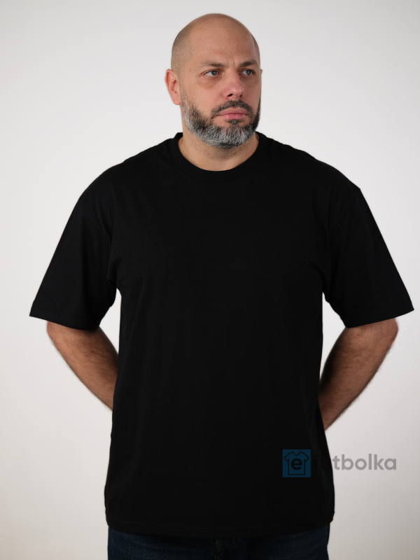 Базовая Мужская Футболка Мягкая Плотная