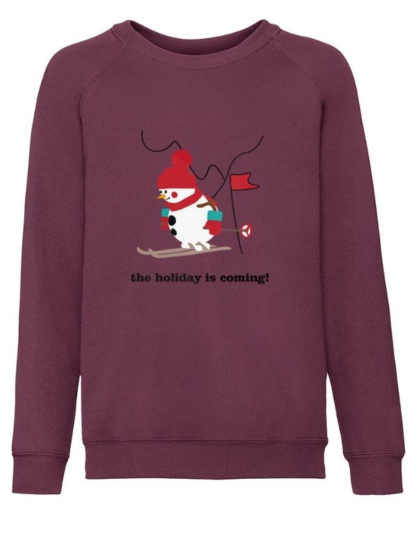 Детский Свитшот the Holiday is Coming