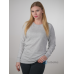 Женский Свитшот Fruit of the Loom Raglan Lightweight Lady-Fit Серый Меланж XS