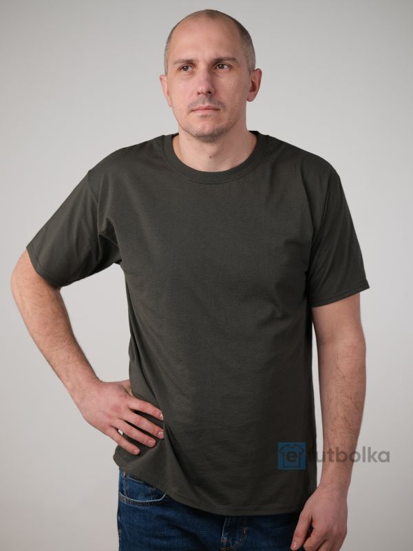 Чоловіча Футболка Середньої Щільності Fruit of the Loom Valueweight Графіт XL