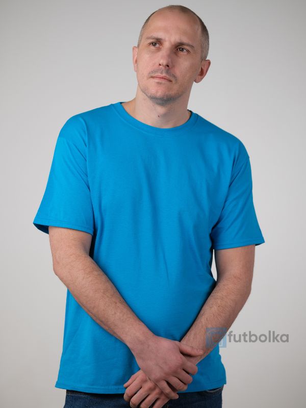 Чоловіча Футболка Середньої Щільності Fruit of the Loom Valueweight Ультрамарин M