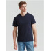 Мужская Футболка с V-Образным Вырезом Fruit of the Loom Valueweight V-Neck Темно-синий S