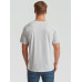 Мужская Футболка Легкая Хлопок Fruit of the Loom Original Серый меланж S