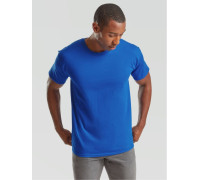 Базовая Мужская Футболка Мягкая Плотная Премиум Ярко-Синий Размер XL