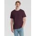 Базовая Мужская Футболка Мягкая Плотная Премиум Темная Слива Размер 2XL