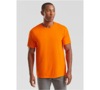 Базовая Мужская Футболка Мягкая Плотная Премиум Оранжевый Размер 2XL