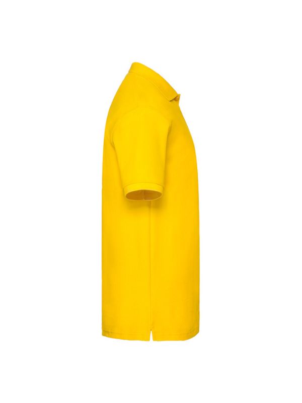 Мужская Футболка Поло Fruit of the Loom Premium Желтый S