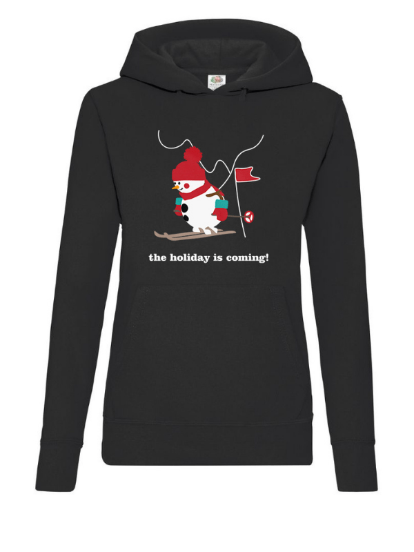 Женская Худи the Holiday is Coming