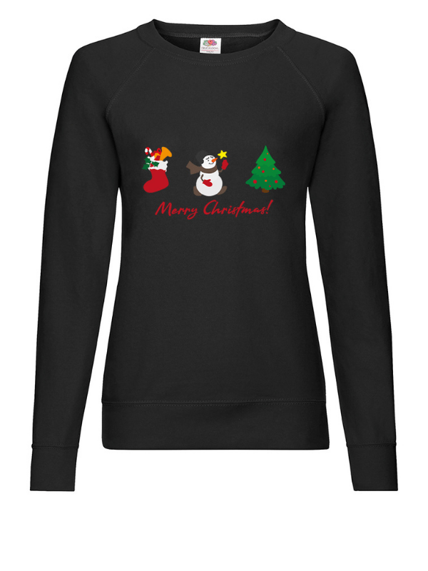 Женский Свитшот Merry Christmas